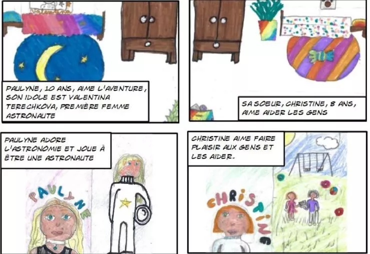 Deuxième prix de la BD.