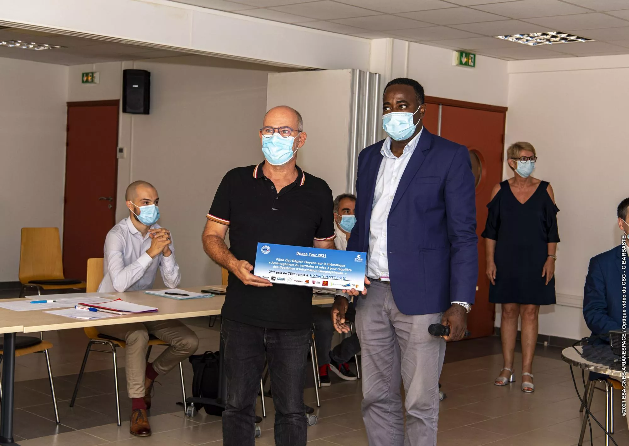 Lauréats du prix Space Tour 2021.