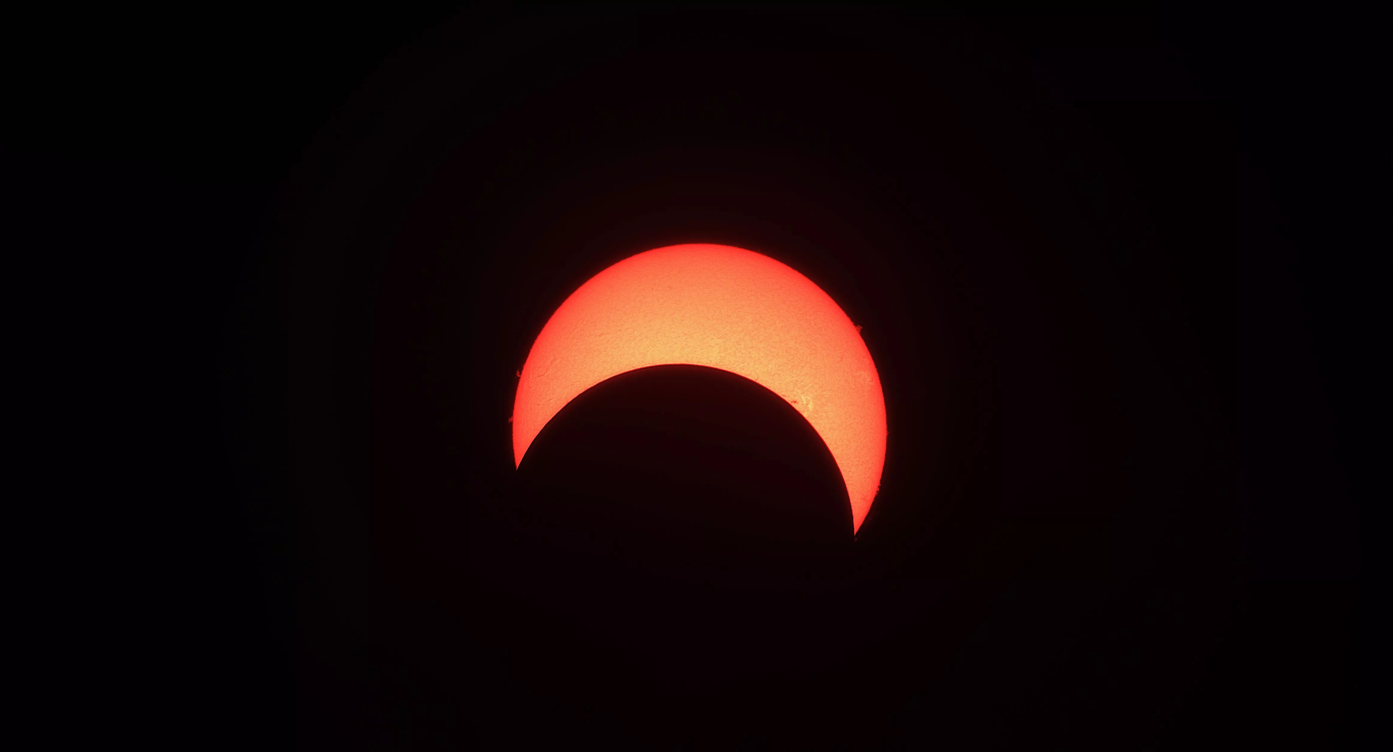 Eclipse solaire du 14 octobre 2023.