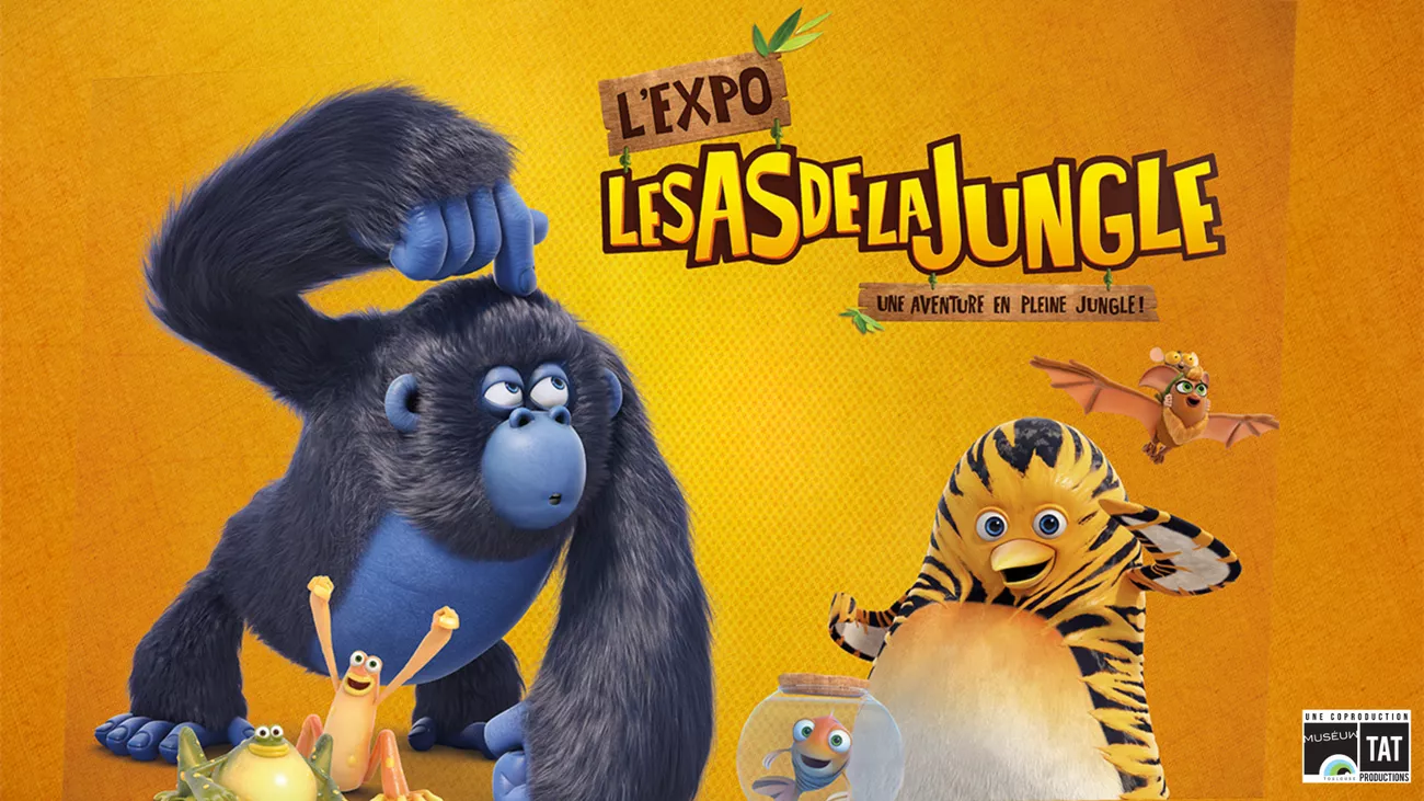 Affiche expo As de la jungle