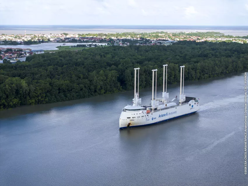 Arrivée canopée à Pariacabo pour VA267