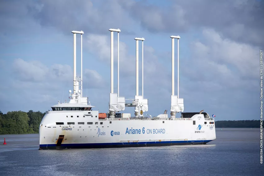 Arrivée canopée à Pariacabo pour VA267