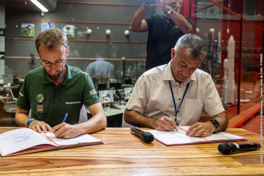 Signature convention ONF CNES 2026