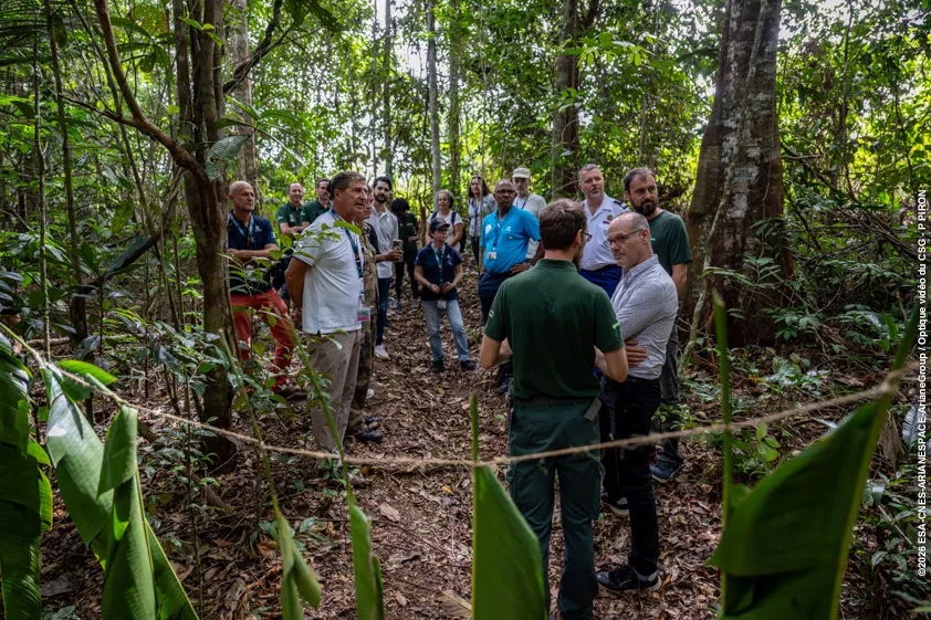 Inauguration nouveau sentier Passoura à Kourou