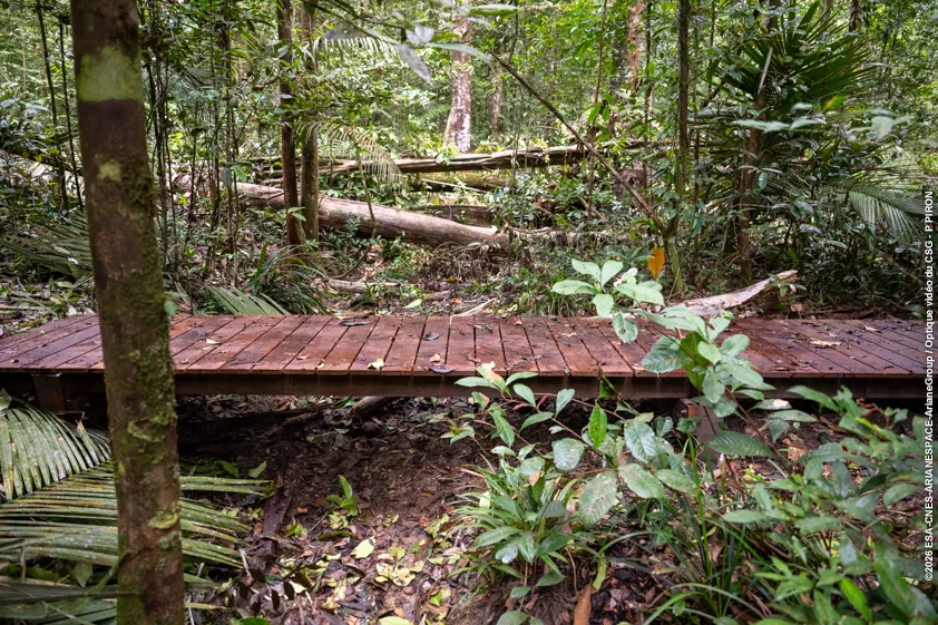 Inauguration nouveau sentier Passoura à Kourou