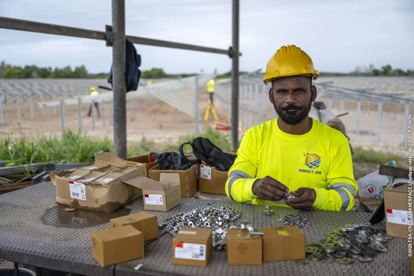 Travaux PV1 - installations tables et panneaux T1 2026