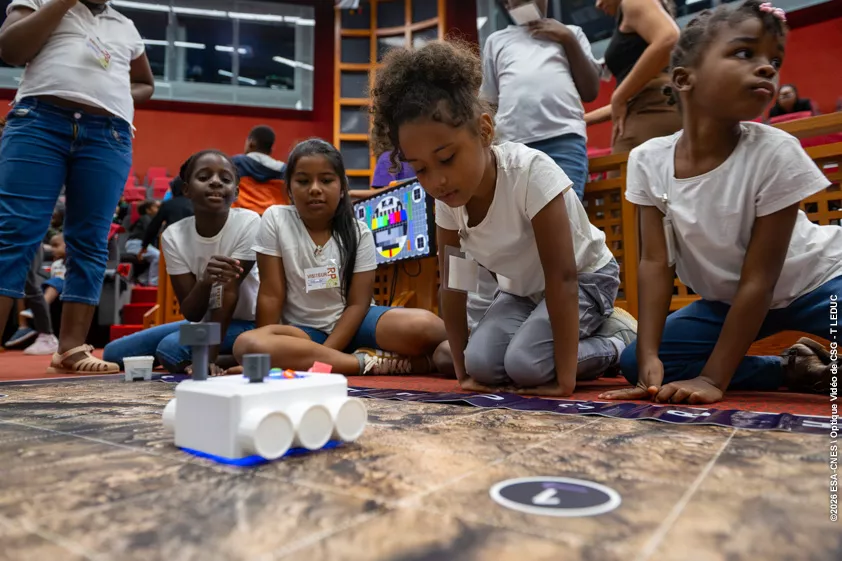 defis robots martiens en salle Jupiter