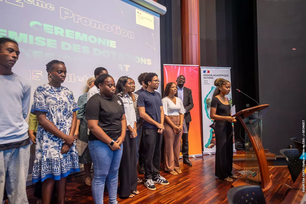 Remise de bourse CNES Rectorat 2026