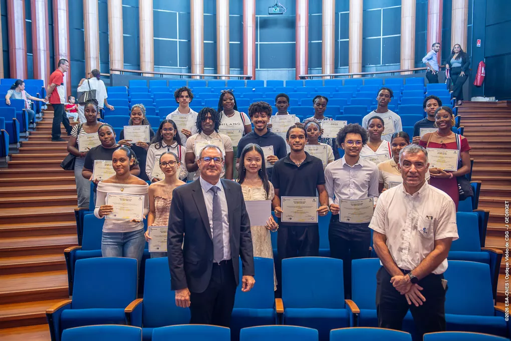 Remise de bourse CNES Rectorat 2026